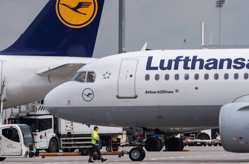  H Lufthansa καθηλώνει το 95% του στόλου της