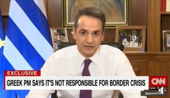  Κυρ. Μητσοτάκης στο CNN: Η συμφωνία Ε.Ε- Τουρκίας είναι νεκρή με ευθύνη του Ερντογάν