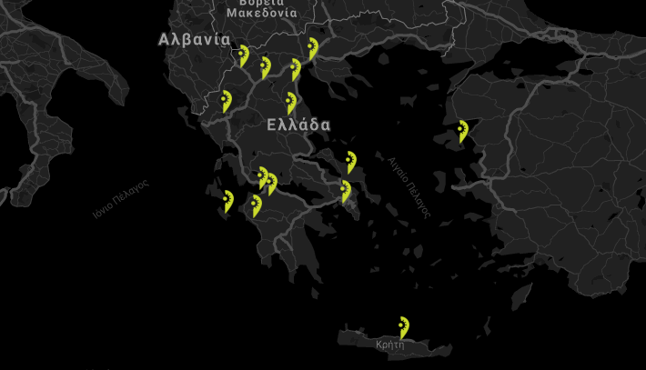  LIVE Δείτε σε πραγματικό χρόνο την εξάπλωση του κοροναϊού στην Ελλάδα