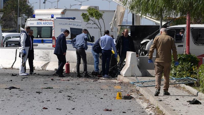  Επίθεση αυτοκτονίας κοντά στην πρεσβεία των ΗΠΑ στην Τύνιδα