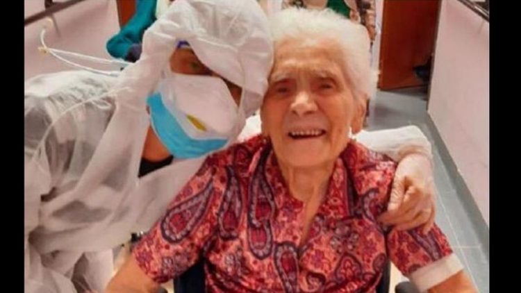  Ατρόμητη γιαγιά 104 ετών: Νίκησε την ισπανική γρίπη και τον κοροναϊό