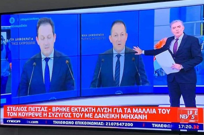  Viral στα social media οι “κομμωτικές συγκρίσεις” στο LiveNews του Mega