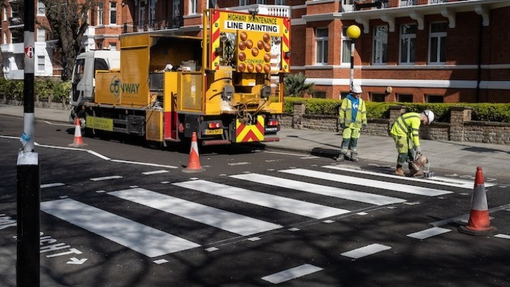  Η διάβαση Abbey Road ξαναβρήκε το χρώμα της