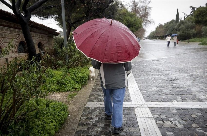  Κακοκαιρία με βροχές, καταιγίδες και ανέμους έως 10 μποφόρ