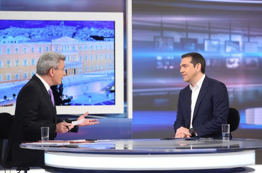  Ο Αλέξης Τσίπρας στο δελτίο ειδήσεων του ΑΝΤ1