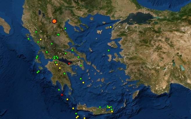  Σεισμός 4,1 Ρίχτερ στην Πτολεμαΐδα – Αισθητός σε όλη την περιοχή