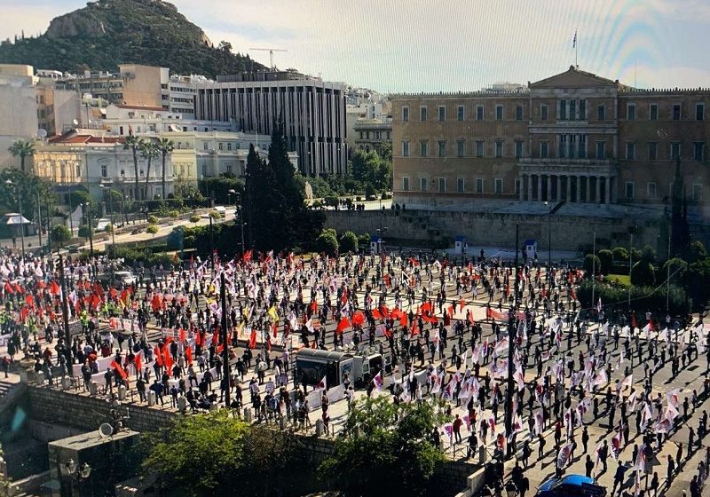  Ενόχλησε την ακροδεξιά η συγκέντρωση του ΠΑΜΕ – Εμετική ανάρτηση του Λαγού