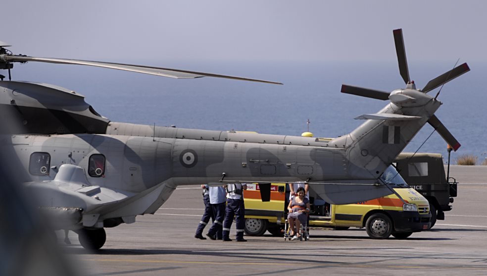 αερομεταφορά εκαβ