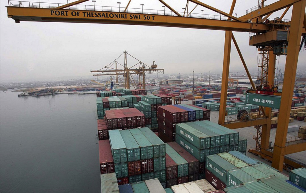 κοντεινερόπλοιο θεσσαλονίκη