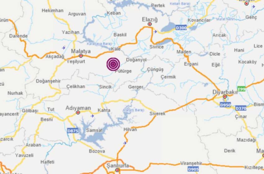  Ισχυρός σεισμός 5 Ρίχτερ στην Τουρκία