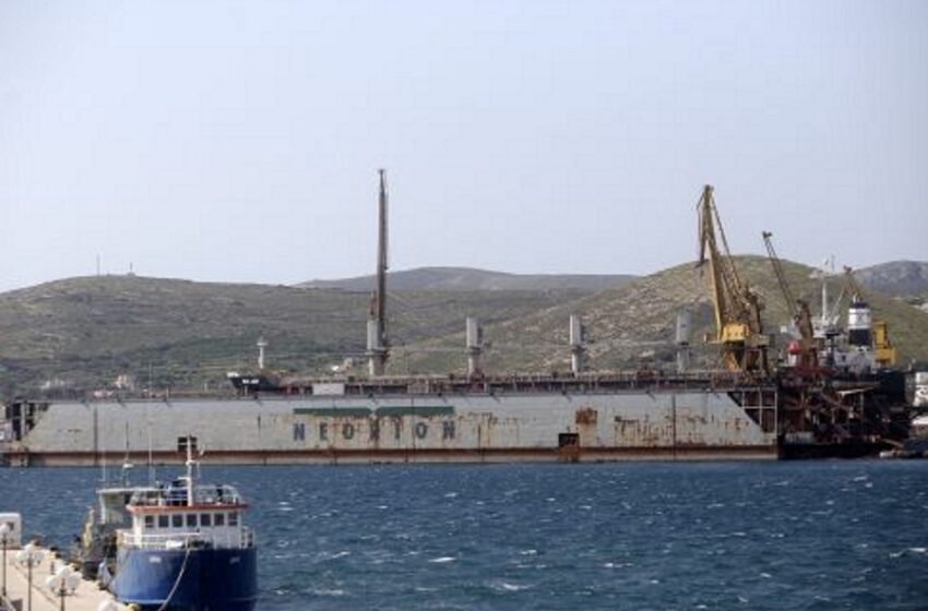  Ναυτικός τραυματίστηκε από πτώση στο Νεώριο της Σύρου