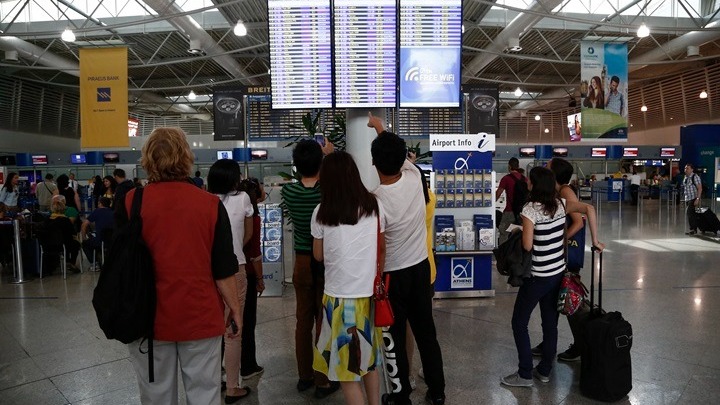  Ανώμαλη προσγείωση στην επιβατική κίνηση σε όλα τα αεροδρόμια της Ελλάδας κατά 97%