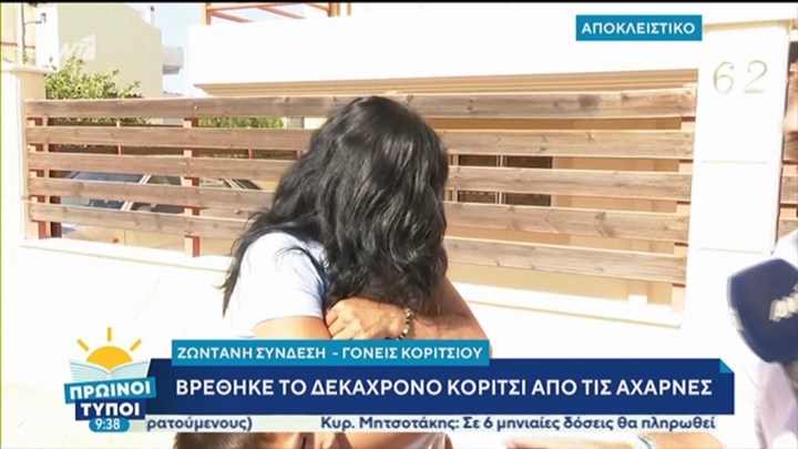 Βρέθηκε η 10χρονη Ιωάννα 2 dekahroni ioanna