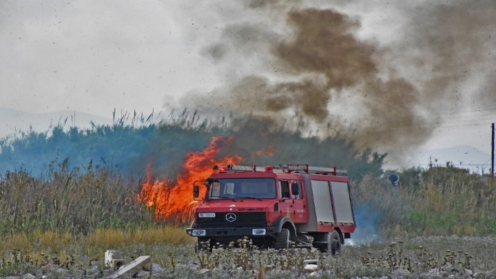  Υπό μερικό έλεγχο η δασική πυρκαγιά στη Σιθωνία