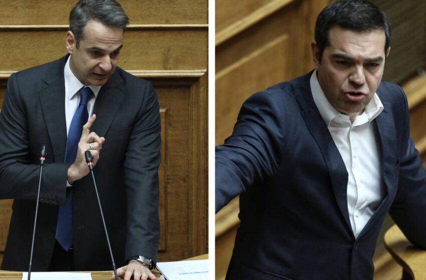  ΒΟΥΛΗ LIVE Σύγκρουση Μητσοτάκη – Τσίπρα