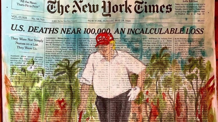  Οι Ν.Y. Times, τα θύματα του κοροναϊού και ο Τραμπ που παίζει γκόλφ