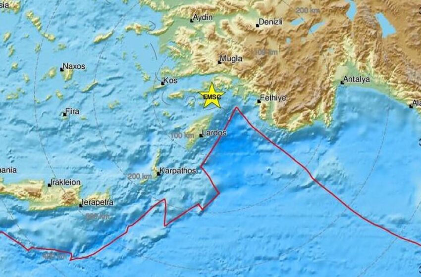  Ανησυχία στη Ρόδο – Νέοι σεισμοί μετά τα 5,4 Ρίχτερ – Επιφυλακτικοί οι σεισμολόγοι