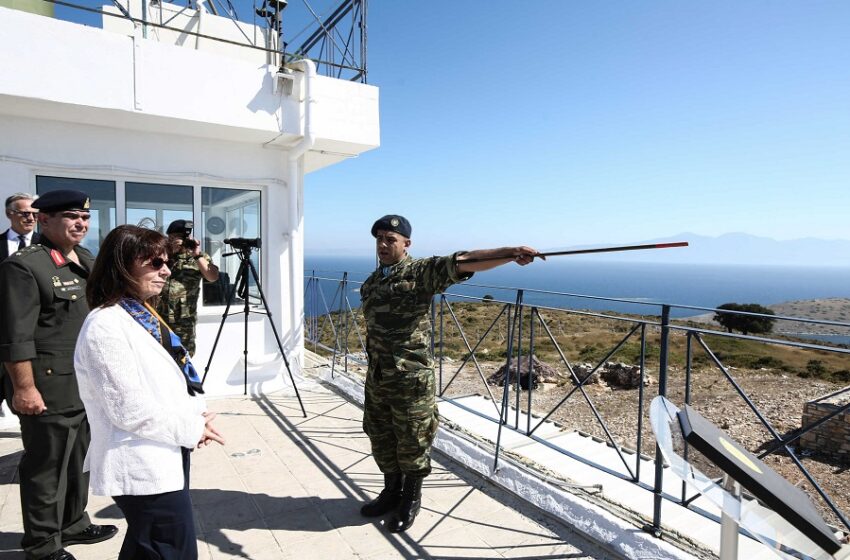  Τουρκία για Αγαθονήσι: Δημοσιεύματα κατηγορούν την πρόεδρο της Δημοκρατίας ότι πήγε… σε τουρκικό έδαφος (vid)