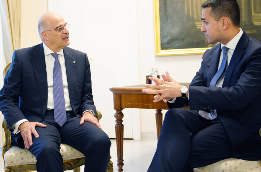  Στην Αθήνα ο Ιταλός υπουργός Εξωτερικών για καθορισμό ΑΟΖ και τουρισμό