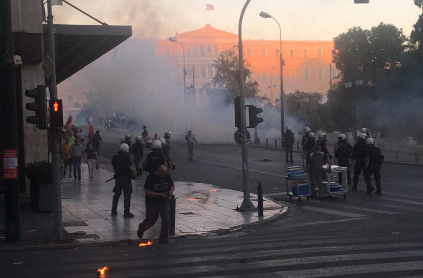  Κακουργηματικές διώξεις κατά των 9 συλληφθέντων στα επεισόδια