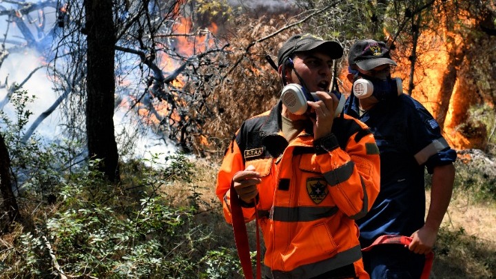  Ρέθυμνο: Υπό μερικό έλεγχο η πυρκαγιά στην περιοχή Δαμνόνι του δήμου Αγίου Βασιλείου