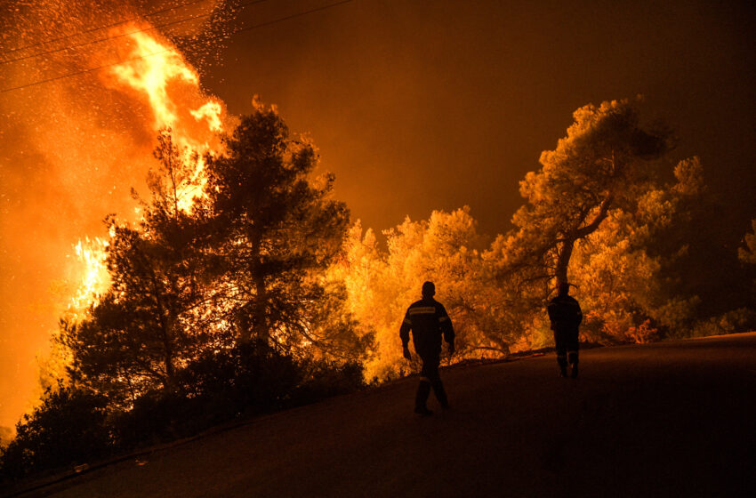  Στις φλόγες η Ελλάδα: 63 πυρκαγιές σε όλη τη χώρα το τελευταίο 24ωρο