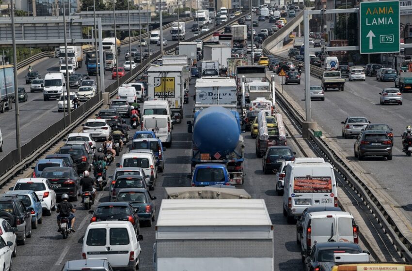  Έντονα κυκλοφοριακά προβλήματα στον Κηφισό