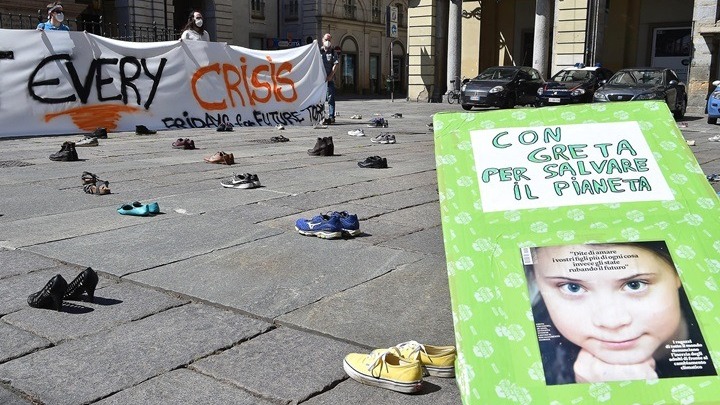  Νέα έκκληση της Γκρέτα Τούνμπεργκ προς την ΕΕ να λάβει μέτρα για την αντιμετώπιση της κλιματικής αλλαγής