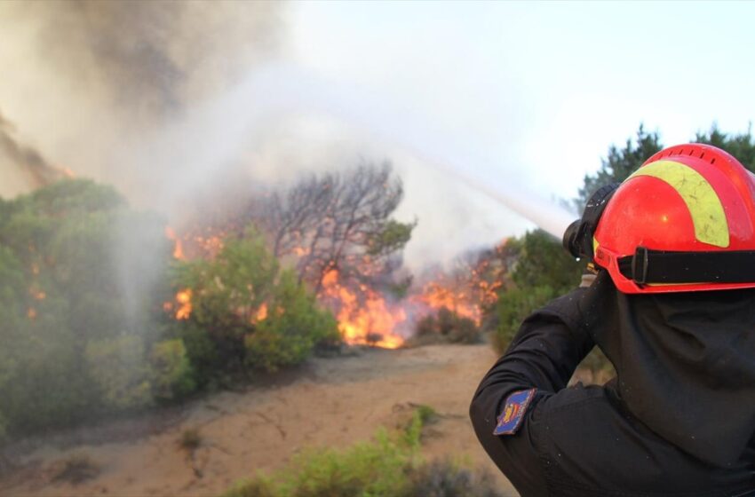  Υπό μερικό έλεγχο η φωτιά στην Επίδαυρο