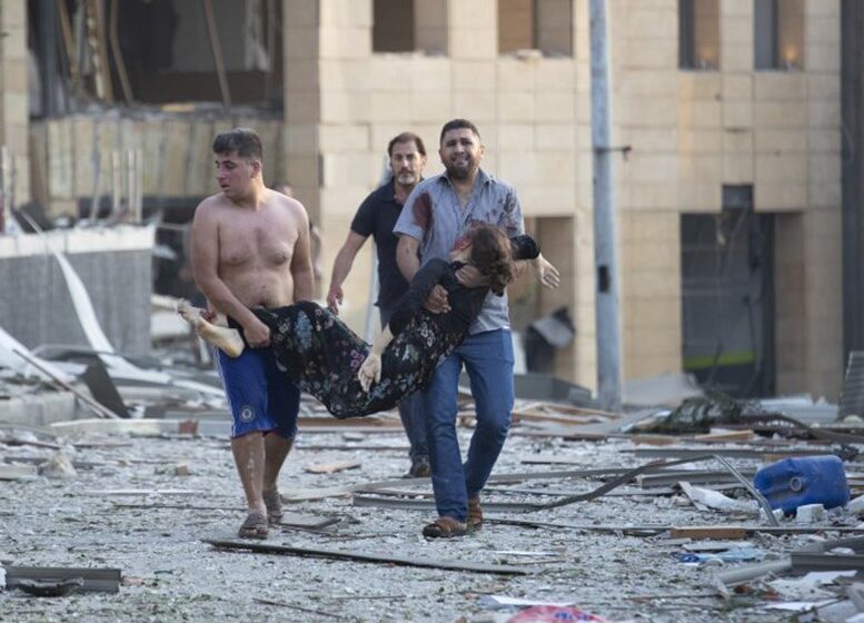  Έκρηξη στη Βηρυτό: Εκατοντάδες εγκλωβισμένοι στα ερείπια – Ζημιές στη μισή πόλη