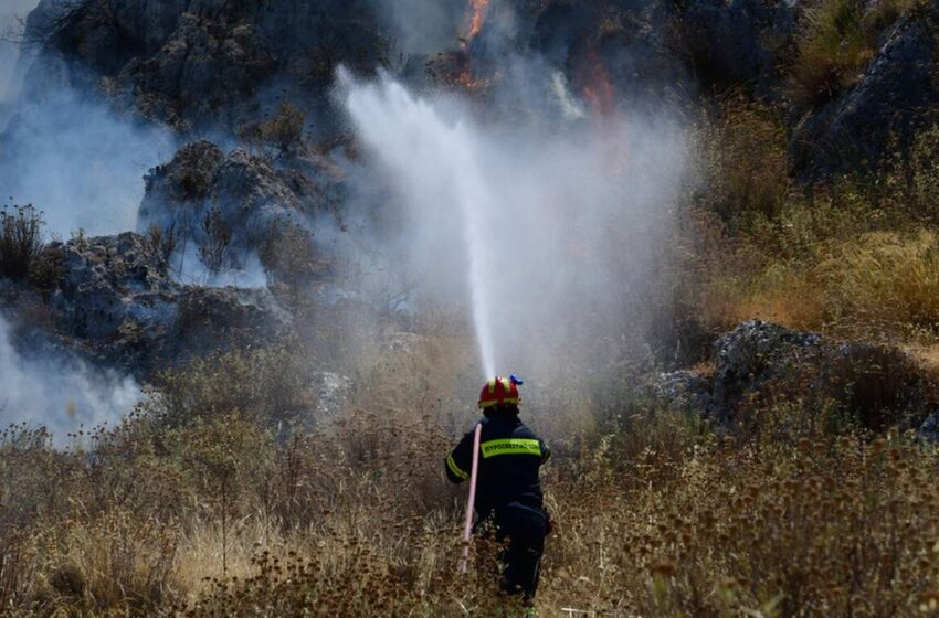  Φωτιά στην  Κύθνο – Υπό μερικό έλεγχο στην Κεφαλλονιά