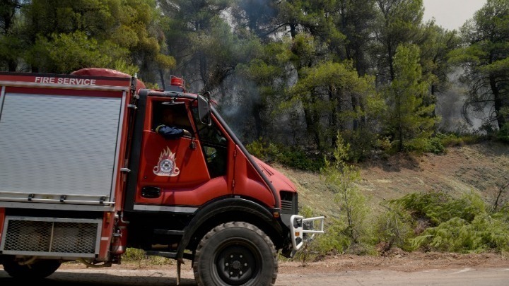  Τέθηκε υπό έλεγχο η πυρκαγιά στη Νυμφαία Κομοτηνής