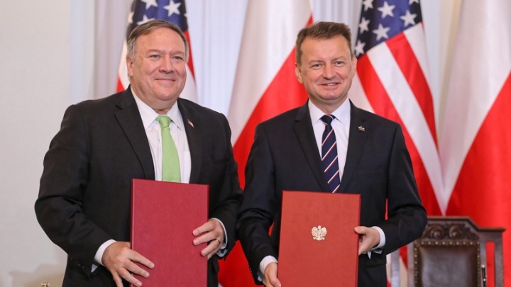  ΗΠΑ και Πολωνία υπέγραψαν τη Συμφωνία Ενισχυμένης Αμυντικής Συνεργασίας