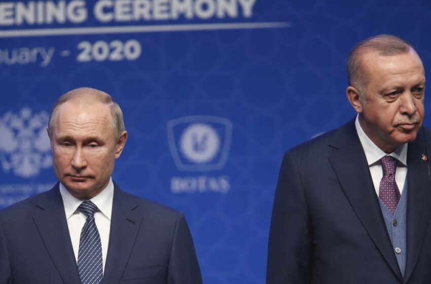  Ερντογάν και Πούτιν θα συζητήσουν για τον πόλεμο στην Ουκρανία