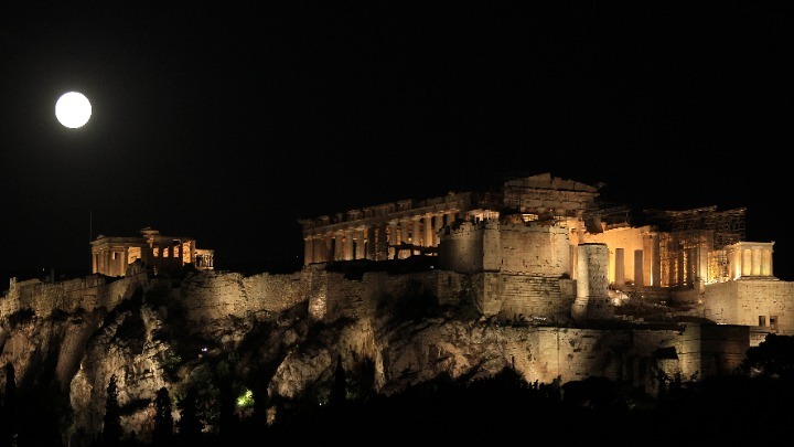  Ο νέος φωτισμός της Ακρόπολης (vid)