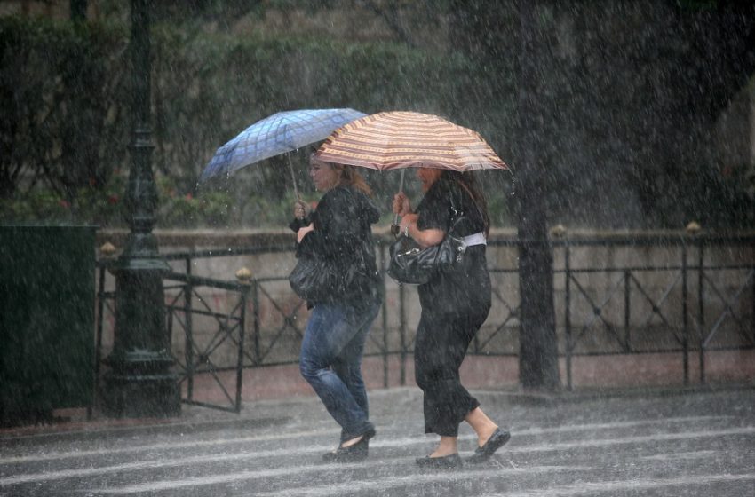  Έκτακτο δελτίο επικίνδυνων φαινομένων από την ΕΜΥ – Πού θα χτυπήσει πρώτα η κακοκαιρία