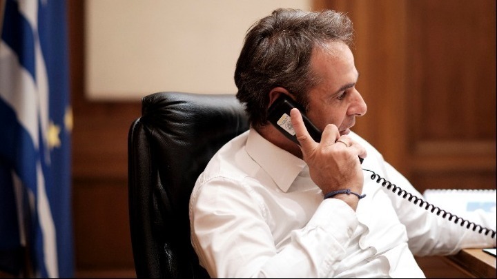  Τηλεφωνική επικοινωνία του πρωθυπουργού με τον διάδοχο του θρόνου του Άμπου Ντάμπι