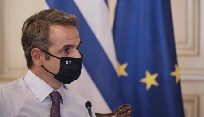  Κυρ. Μητσοτάκης: Ικανοποιητική η ανταπόκριση της κοινωνίας για τη χρήση μάσκας