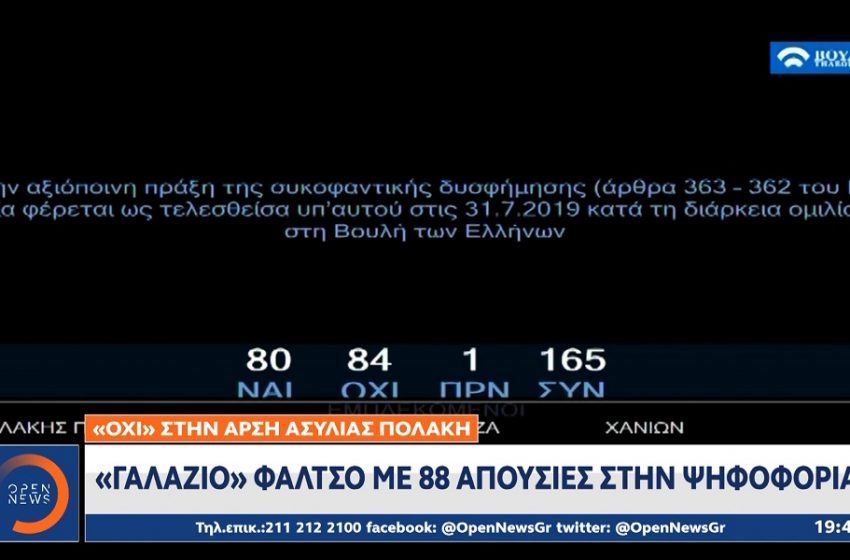  Αναβρασμός στη ΝΔ: Και άλλοι βουλευτές δηλώνουν δημόσια τι ψήφισαν στη Βουλή για Πολάκη