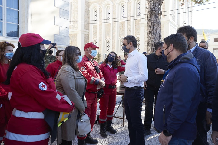  Κυρ. Μητσοτάκης: Χρέος της Πολιτείας να σταθεί δίπλα στη Σάμο