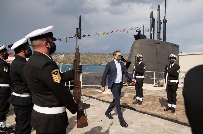  O πρωθυπουργός στο υποβρύχιο “Κατσώνης” (εικόνες)