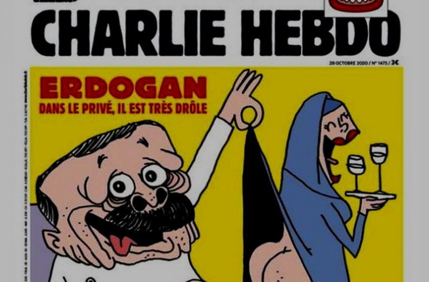  Το πρωτοσέλιδο του Charlie Hebdo που θα βγάλει τον Ερντογάν από τα ρούχα του… (pic)