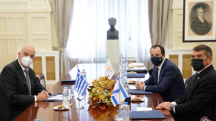  Δένδιας: Οι σχέσεις Ελλάδας, Κύπρου, Ισραήλ αποτελούν εγγύηση ασφάλειας στην περιοχή