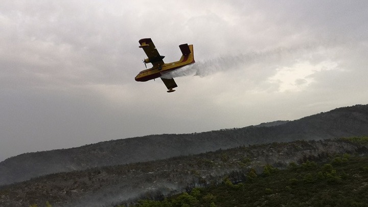  Οριοθετήθηκε η μεγάλη πυρκαγιά στη Ζάκυνθο