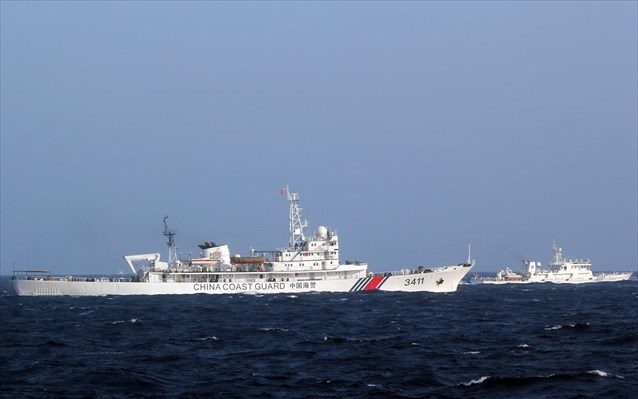  Πλοία του κινεζικού λιμενικού παραβίασαν τα χωρικά της ύδατα καταγγέλει η Ιαπωνία