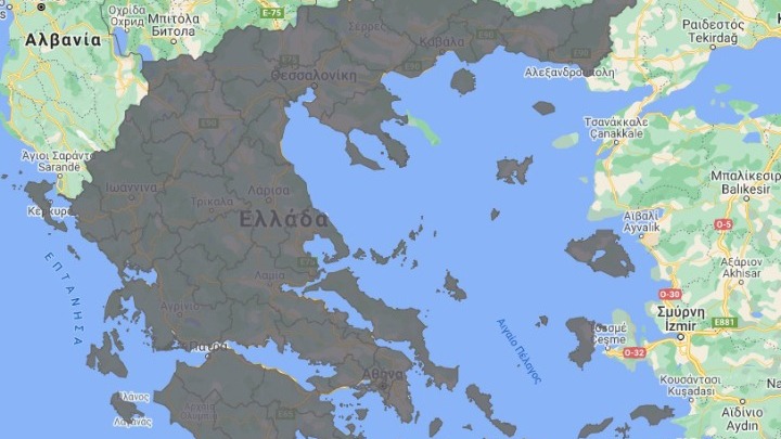 Όλη η Ελλάδα είναι γκρι – Ο χάρτης υγειονομικής ασφάλειας και προστασίας από τον κοροναϊό