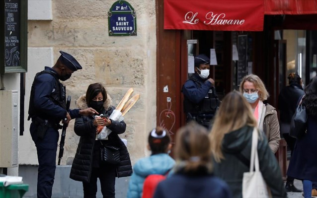  Kοροναϊός: Μεγάλη μείωση στα κρούσματα την δεύτερη εβδομάδα του lockdown στην Γαλλία