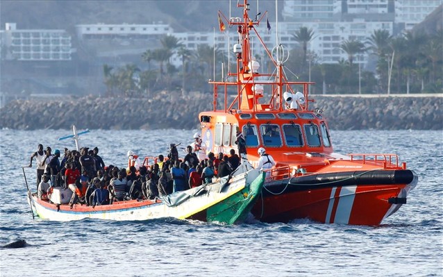  Ισπανία: Περισσότεροι από 1.600 μετανάστες στα Κανάρια σε 2 ημέρες