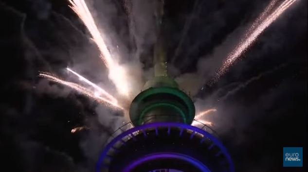  Η Νέα Ζηλανδία υποδέχθηκε το 2021 (vid)