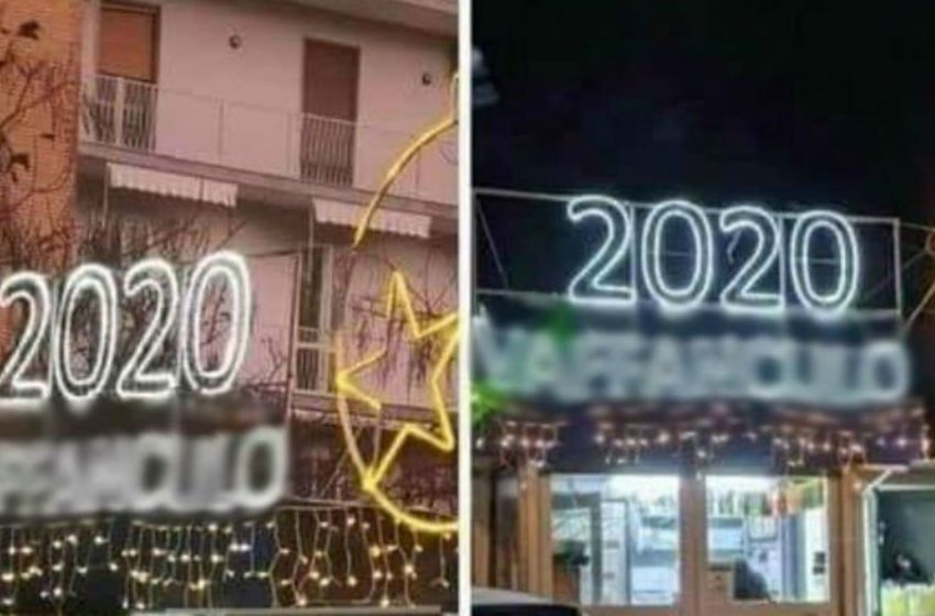  Oι Ιταλοί αποχαιρετούν το 2020 με μια…ευχή (pic)